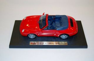 Maisto 1994 Porsche 911 Carrera 1:18 Diecast Car; Red; No Box