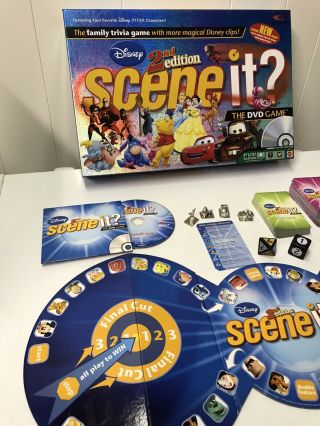 2007 Disney Scene It? 2nd Edition Dvd Game Complete in 2