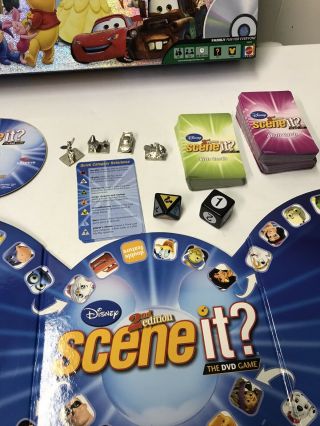2007 Disney Scene It? 2nd Edition Dvd Game Complete in 3