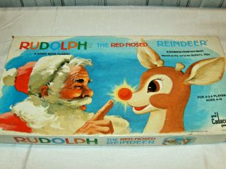 1977 Cadaco Inc.  Rudolph the Red - Nosed Reindeer Board Game 3