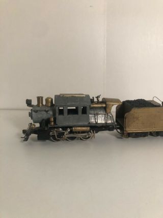 Ho Metal/brass 0 - 6 - 0 Camelback Steam Loco Kit Bash With Can Motor Upgrade