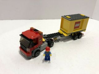Lego Train: Rc Train: Truck And Container Only From Cargo Train 7939