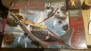 Axis & Allies Pacific - Avalon Hill From Pearl Harbor To Victory Hasbro Year 2000