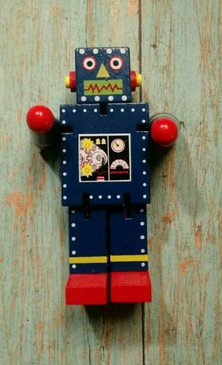 The Toy Company Robot - 4 3/8 " Tall - Blue - Shape