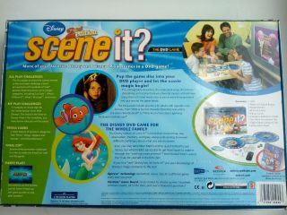 Disney Scene It 2nd Edition DVD Game 2007 100 Complete Family 2