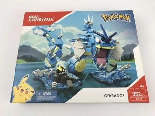 Mega Construx - Pokemon - Gyarados Figure Building Set -