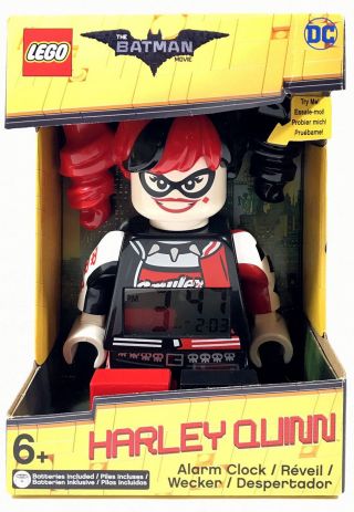 Harley Quinn Alarm Clock Lego Legos Minifigure Minifig Dc Batman Movie Mini