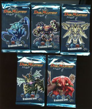 1x Duel Masters Tcg Dm - 01 Booster Pack Wizards