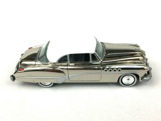 Johnny Lightning American Chrome 1949 49 Buick Riviera Die Cast 1/64 Scale Loose