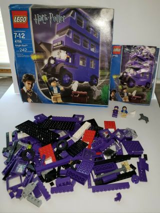 Lego Harry Potter 4755 Knight Bus Prisoner Of Azkaban 99 Box Instructions