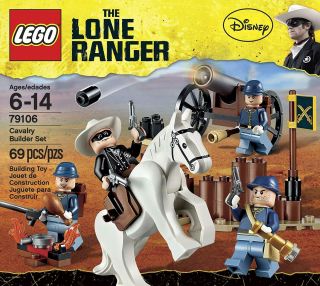 The Lone Ranger Lego 79106 Cavalry Builder Disney