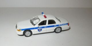 Ho Scale Ford Crown Victoria Amtrak Police Car