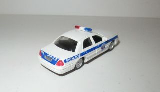 HO Scale Ford Crown Victoria Amtrak Police Car 3