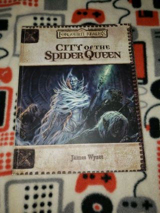 City Of The Spider Queen Forgotten Realms D&d 3.  0 Adventure D20 Wotc 2002 Maps