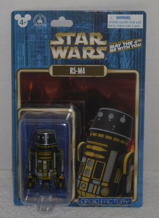2016 Star Wars May The 4th Be With You 3.  75 " Action Figure R5 - M4 Moc New/sealed
