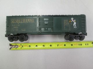 Lionel O Scale Susquehanna Nysw 9402 Ship With Susie Q Box Freight Car