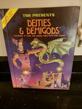 Dungeons And Dragons D&d Deities And Demigods 128 Pages