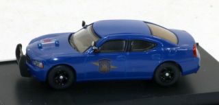 Bc Atlas Masterpiece 99087311 Dodge Charger Michigan State Police 1/87 Ho