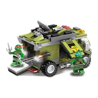 Teenage Mutant Ninja Turtles Vehicle Car Model Brick Blocks Puzzle Toy Van