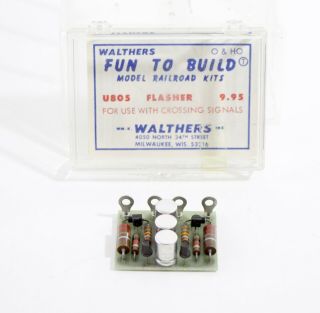 Crossing Signal Flasher U805 Walthers For O & Ho Scale