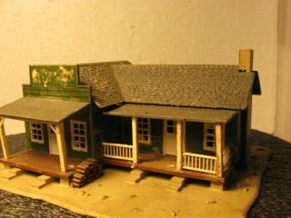 Abandoned Country Store,  Restaurant Or Shop Ho Model Train Houses & Bldngs