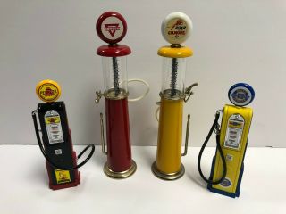 1:18 Scale Toy Metal Gas Pumps Gilmore,  Chevrolet,  Penzoil,  Conoco