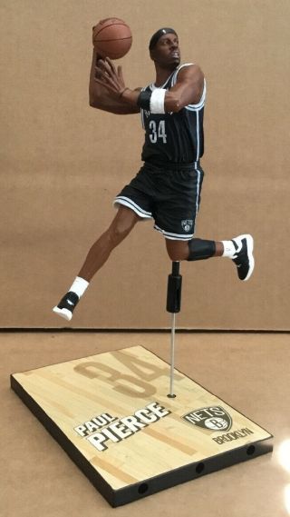 Mcfarlane Toys Nba Basketball Series 24 Paul Pierce Nets Action Figure