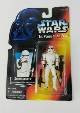 1995 Star Wars Power Of The Force Stormtrooper Action Figure Vintage