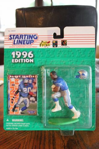 1996 Barry Sanders - Starting Lineup - Detroit Lions