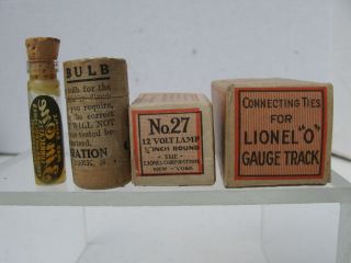 Lionel Prewar Train Set Essencils,  1920 