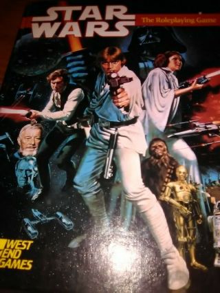 Star Wars The Role Playing Book By West End Games 1987 First Edition