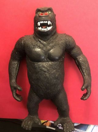 Vintage King Kong Gorllia Ape Rubber Figure