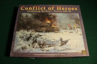Conflict Of Heroes: Awakening The Bear First Edition,  Cond.  Complete