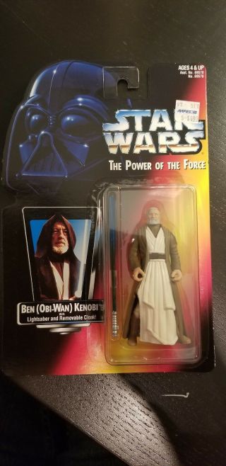 Kenner Star Wars Power Of The Force Ben Kenobi Figure Vintage 1995