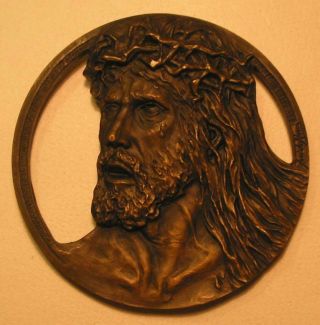 Son Of God / Jesus Of Nazareth And The Judas / Bronze Medal By José De Moura