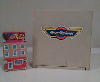 1989 Galoob Micro Machines Double Play Playset High Rise/suburbs