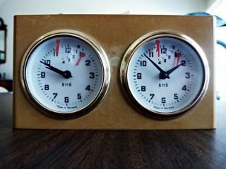 Vintage Bhb Chess Clock From Germany