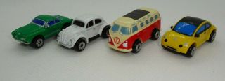 Micro Machines 9 Volkswagens Microbus Karmann Ghia Beetle Concept 1 Vw Bug