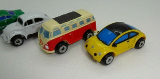 Micro Machines 9 Volkswagens Microbus Karmann Ghia Beetle Concept 1 vw bug 2