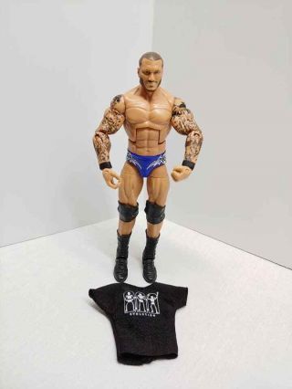 Wwe Randy Orton Wrestling Figurine 7 " Rko With Evolution Shirt Legend Killer
