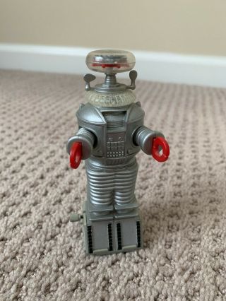 1985 Lost In Space B - 9 Robot Plastic Wind Up Toy Made By Masudaya Japan 4.  5 "