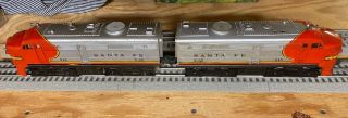 Lionel No.  218 Aa Santa Fe Locomotive Diesel Engine Set