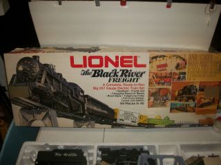 1976 Lionel Black River Freight Train Set 6 - 1662 W/ Toy R Us Car In Orig Box