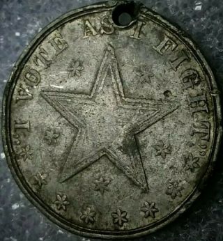 1866 Maj.  Gen.  Geary Medal - W.  H.  Key Engraver - Only 50 - Philadelphia,  Pa