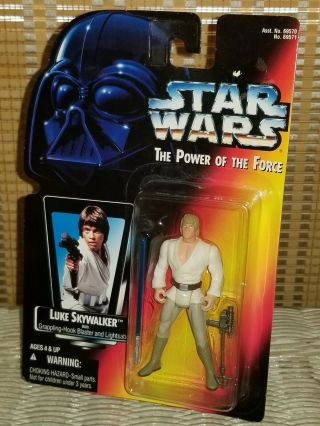 Star Wars Luke Skywalker Potf 3.  75 " Figure Kenner Hasbro Long Lightsaber 95