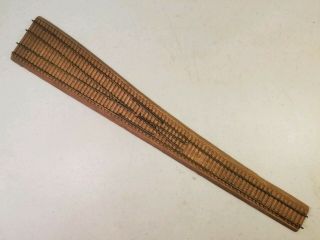 Vtg.  Ho Scale Truscale Wood Roadbed Track: Sb8 Crossover Right Turnout Switch