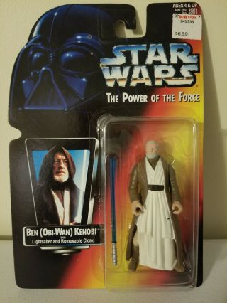 1995 Kenner Star Wars Power Of The Force Ben Obi Wan Kenobi