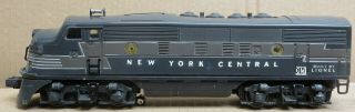Lionel Postwar 2344 Nyc/new York Central A - Unit Diesel Engine Dummy O - Gauge