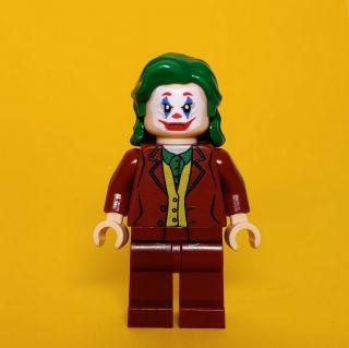 Lego Custom The Joker Joaquin Phoenix Uv Printed
