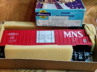 Ho Scale Train Kit W/box Athearn Mns Minneapolis Northfield Southern Plug